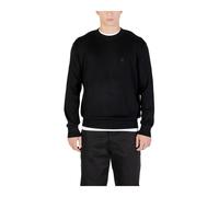 Armani Exchange - Pull Tricot Col Rond Manches Longues - Homme - Pulls - Noir - Taille: 3XL