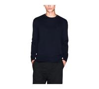 Armani Exchange - Pull Tricot Manches Longues Col Rond - Homme - Pulls - Bleu - Taille: 2XL