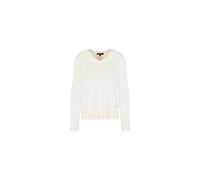 Armani Exchange - Pull V-neck - Femme - Pulls - Blanc - Taille: 38 FR