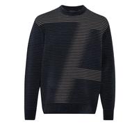 Armani Exchange - Pullover en Tricot Bleu Marine - Homme - Pulls - Bleu - Taille: XS