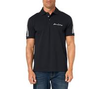 Armani Exchange Regular Fit Stretch Cotton Signature Logo Polo, Bleu Marine, M Hommes