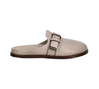Armani Exchange - Sabot à boucle et détail doré - Femme - Chaussures - Beige - Taille: 38 EU