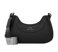 Armani Exchange Sac bandoulière noir, imitation de cuir, femme
