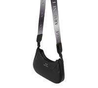ARMANI EXCHANGE Sac à bandoulière 'HOBO' noir / argent, Taille One Size
