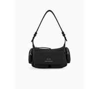 Armani Exchange Sac à bandoulière Rachel pour Femme, Noir, M, Noir, Medium
