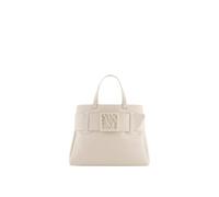 Armani Exchange Sac à main avec doubles poignées et détail avec logo ton sur le devant off white, Off White, Taille unique
