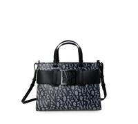 Armani Exchange - Sac à main noir avec fermeture éclair - Femme - Sacs - Noir - Taille: ONE Size