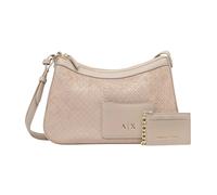 Armani Exchange - Sac bandoulière avec chaîne - Femme - Sacs - Beige - Taille: ONE Size