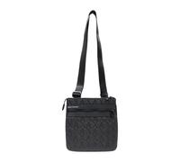 Armani Exchange - Sac bandoulière avec logo en relief - Homme - Sacs - Noir - Taille: ONE Size
