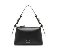 Armani Exchange - Sac bandoulière avec sangle réglable et logo - Femme - Sacs - Noir - Taille: ONE Size