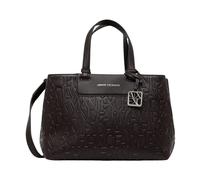Armani Exchange - Sac Cabas à Logo Gravé - Femme - Sacs - Brun - Taille: ONE Size