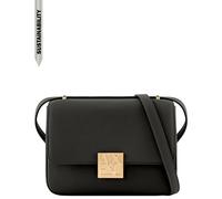 Armani Exchange Amy Sac à bandoulière pour femme, durable, avec logo doré, noir