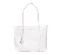 Armani Exchange - Sac Shopper blanc avec logo monogramme - Femme - Sacs - Blanc - Taille: ONE Size