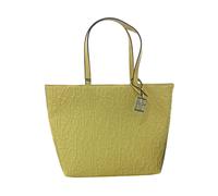 Armani Exchange - Sac Shopper Jaune avec Logo Charme - Femme - Sacs - Jaune - Taille: ONE Size