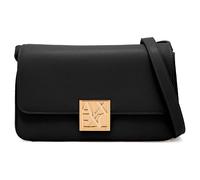 Armani Exchange Amy, Sustainable, Gold Logo Plate, Pochette Femmes, Noir, Taille Unique