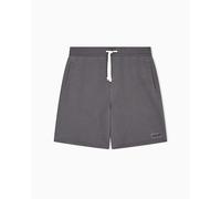 Armani Exchange Short Cozy pour Homme, Coupe décontractée, avec Logo sur Le côté, Gris, M