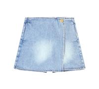 Armani Exchange - Short en jean à ourlet effiloché - Femme - Jupes - Bleu - Taille: 36 FR