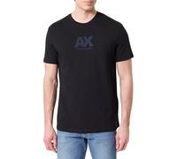 Armani Exchange Short Sleeve Printed Logo Round Collar T-Shirt Homme (Lot de 1)