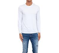 Armani Exchange 8nzm77 T-Shirt À Manches Longues, Blanc (White 1100), XX-Large Homme