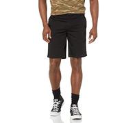 Armani Exchange Solid Stretch Twill Short décontracté, Noir, 4 Homme