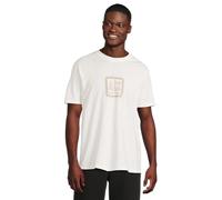 Armani Exchange Spray Paint AX Logo Tee T-Shirt, Blanc cassé, XL Hommes
