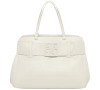 Armani Exchange Susie pour femme, durable, tressage doux, Blanc cassé., Taille unique