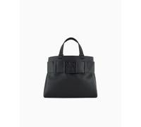 Armani Exchange Susy Small Bag, Sac de Shopping Femmes, Noir, Taille Unique