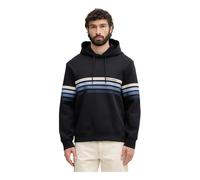 Armani Exchange - Sweat à capuche structuré en coton technique stretch - Homme - Sweatshirts et sweats à capuche - Bleu - Taille: XL