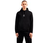 Armani Exchange Sweat-shirt à capuche Icon Project – Logo brodé – Noir Taille M