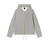 Armani Exchange - Sweat à capuche zippé - Homme - Sweatshirts et sweats à capuche - Brun - Taille: XS