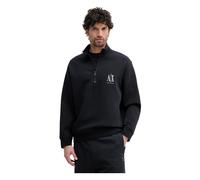 Armani Exchange - SweaT-shirt à col rond - Homme - Sweatshirts et sweats à capuche - Noir - Taille: S