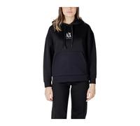 Armani Exchange - SweaT-shirt à enfiler uni à capuche - Femme - Sweatshirts et sweats à capuche - Noir - Taille: 40 FR