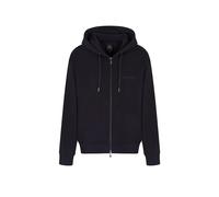 Armani Exchange Sweat à capuche zippé Milano New York bleu marine Homme M