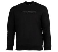 ARMANI EXCHANGE Sweat-shirt gris foncé / noir, Taille XXL