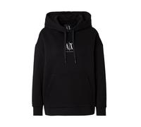 ARMANI EXCHANGE Sweat-shirt noir / blanc, Taille M