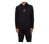 Armani Exchange Sweat-shirt à capuche Icon Project – Logo brodé – Noir Taille M