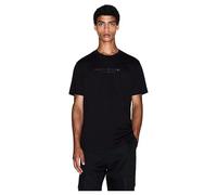 Armani Exchange T-shirt homme manches courtes avec logo Milano-New York sur le devant Noir M