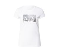 ARMANI EXCHANGE T-shirt argent / blanc, Taille M