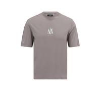 Armani Exchange Icon Small Logo Tee T-Shirt, Bois flotté, S Homme
