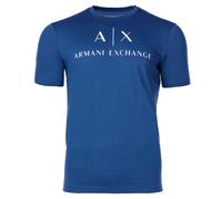 ARMANI EXCHANGE T-Shirt bleu / blanc, Taille XXL