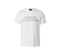 T-shirt Armani Exchange Slim Fit manches courtes blanc noir - L