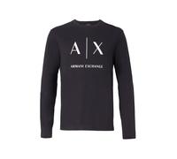 ARMANI EXCHANGE T-Shirt bleu marine / blanc, Taille M
