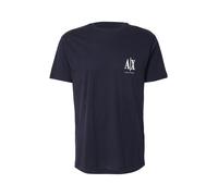 ARMANI EXCHANGE T-Shirt bleu marine / blanc, Taille S