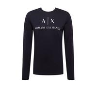 ARMANI EXCHANGE T-Shirt bleu marine / blanc, Taille XL