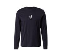 ARMANI EXCHANGE T-Shirt bleu marine / blanc, Taille XS