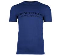 ARMANI EXCHANGE T-Shirt bleu / noir, Taille S