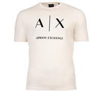 Armani Exchange T-Shirt Homme Col Rond Manches Courtes Imprimé Logo Coton 30°
