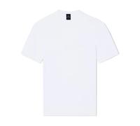 Armani Exchange - T-shirt en maille de coton - Homme - Tops - Blanc - Taille: L