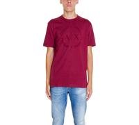 Armani Exchange T-shirt Homme Bordeaux : Taille - XL Taille : XL