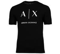 Armani Exchange T-Shirt Homme Col Rond Manches Courtes Imprimé Logo Coton 30°